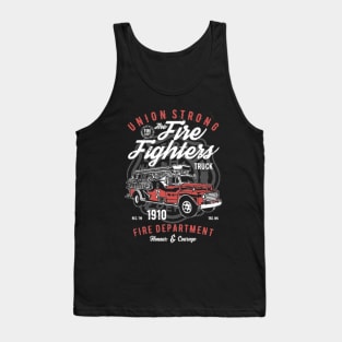 Union Strong Fire Fighter Tank Top